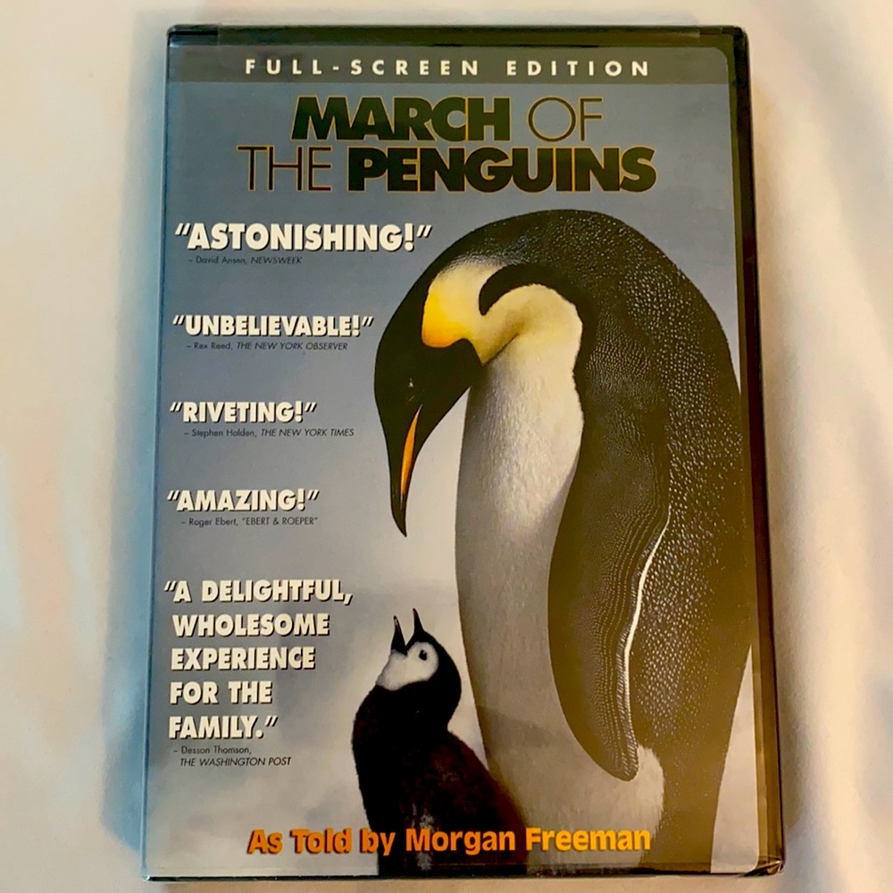 Brand new March of the Penguins DVD.